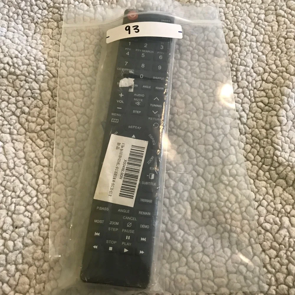 Samsung AH59-02146L Replacement Remote Control for Home Theater DVD Black New